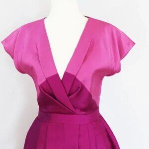 TEMPERLEY LONDON Freesia Dress $1400 Pink Size 10 UK